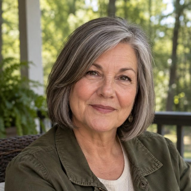 Illustrative portrait of Renee Dalton, an adult female character